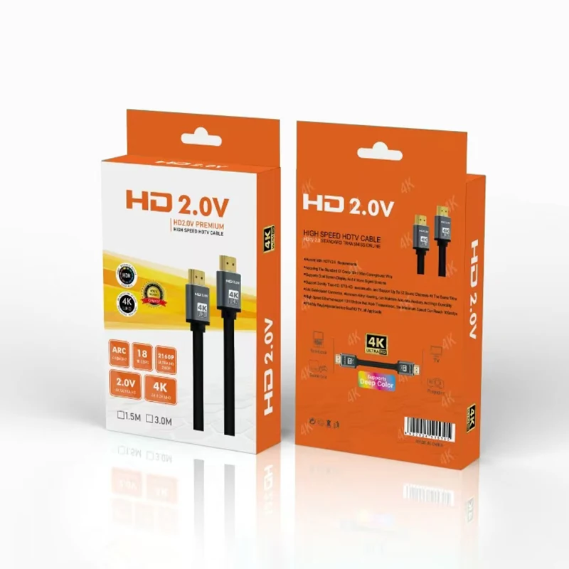 SIPU 4K Ultra HD Audio & Video Cable PVC HDMI-HDMI 2m 3m 5m 10m Cable Options