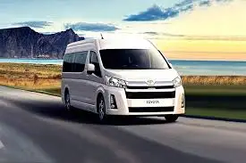 Used Toyota Hiace 13 Seats Gasoline Haice Mini Van Mini Bus for sale