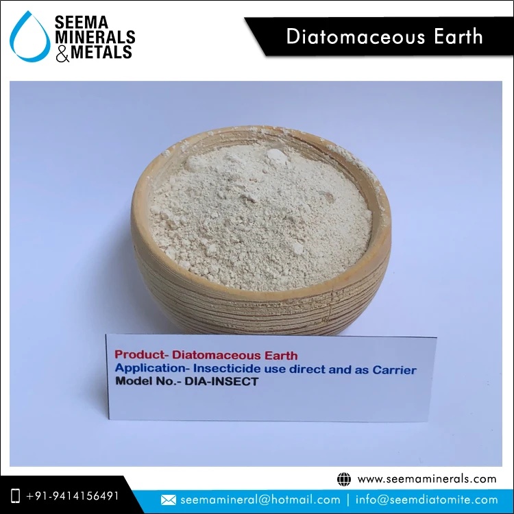 Новейший поставщик, распродажа, 100% натуральный порошок диатомит для использования и составления инсектицидов