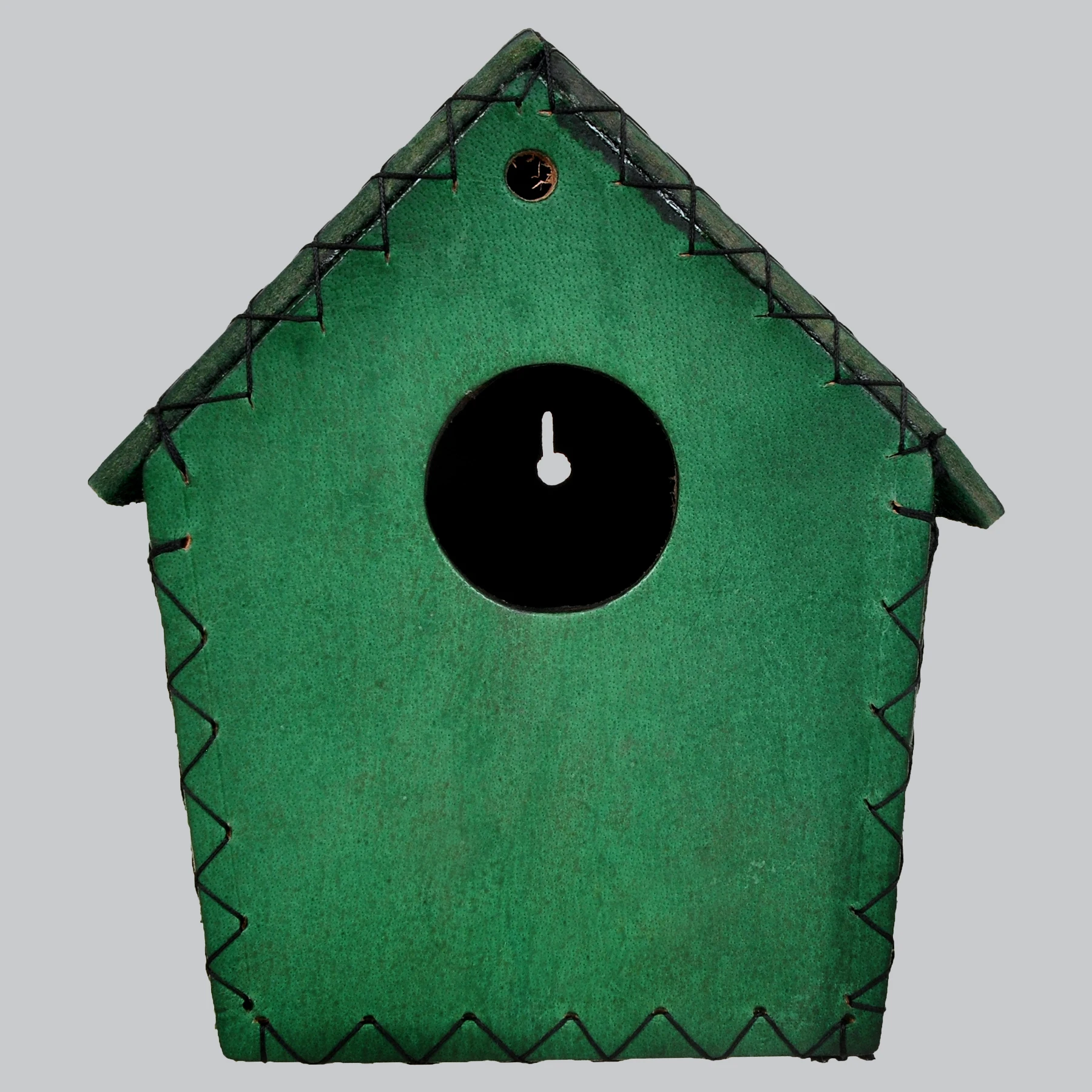 AMAZON WHOLESALER LEATHER BIRD AVIARY ECO- FRIENDLY FULLY CUSTOMIZED HUT SHAPE BIRD HOUSE BIRD CAGE FOR SMALL BIRDSFOR
