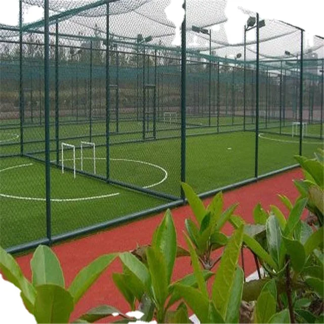 Football Stadium Field Wire Mesh Fencing Chain Link Court Fence Used