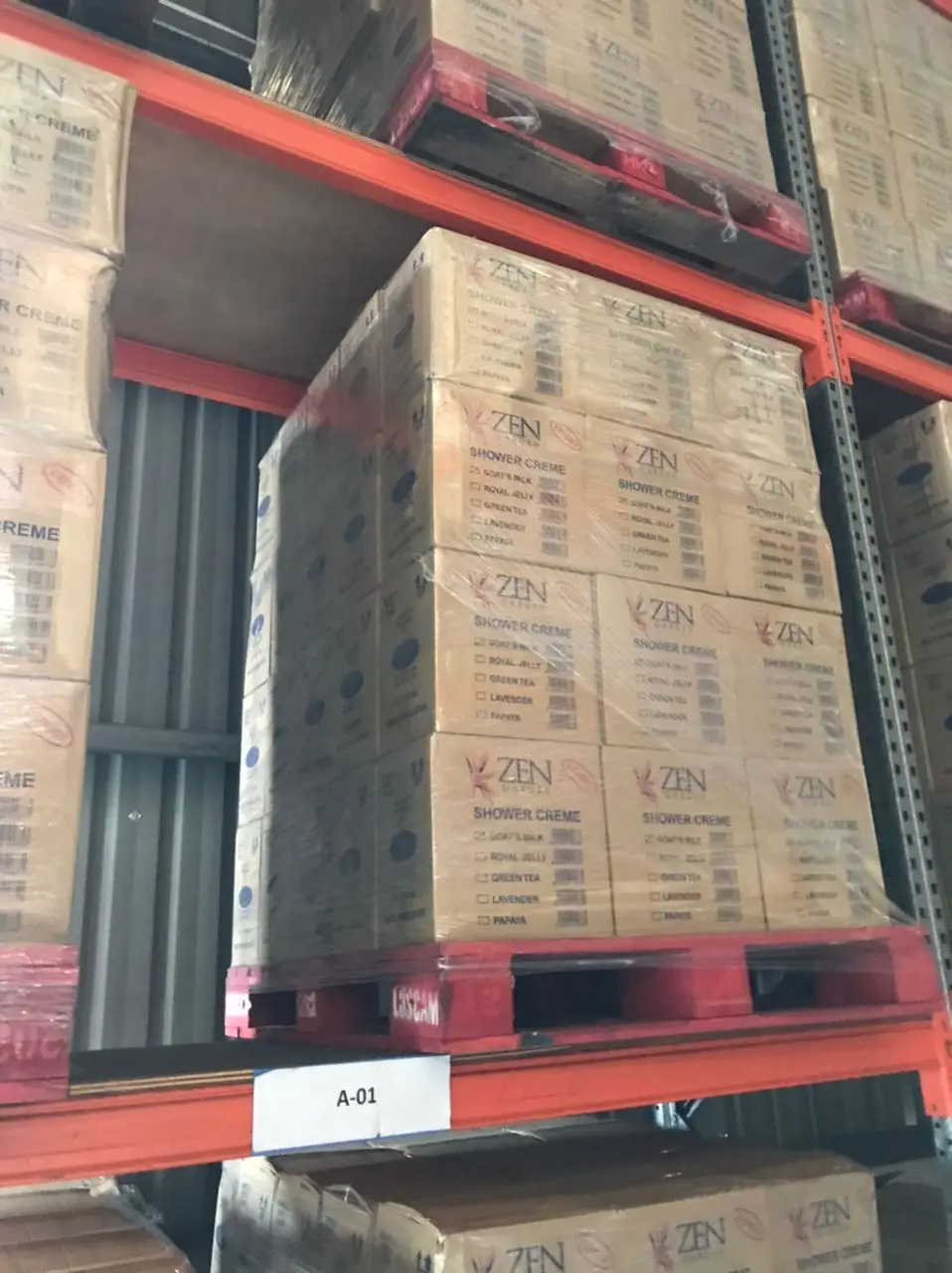 Zen garden Shower Cream Big size best seller shower gel nourish  skin to be soft Wholesale Top selling cheap