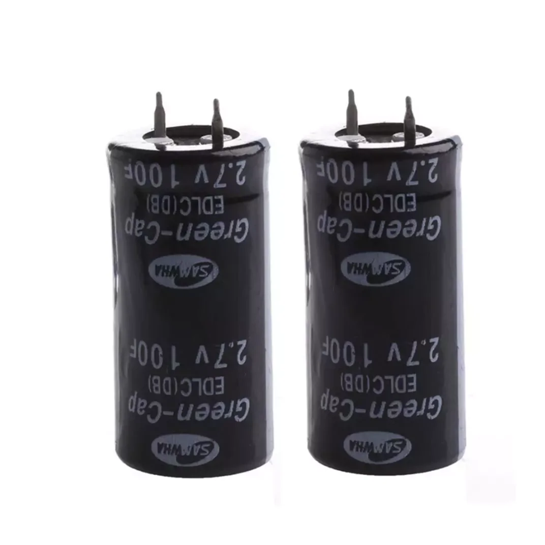 Super Capacitor 2.7V 100F  Screw terminal Electrolytic Capacitor Aluminum Electrolytic Capacitor