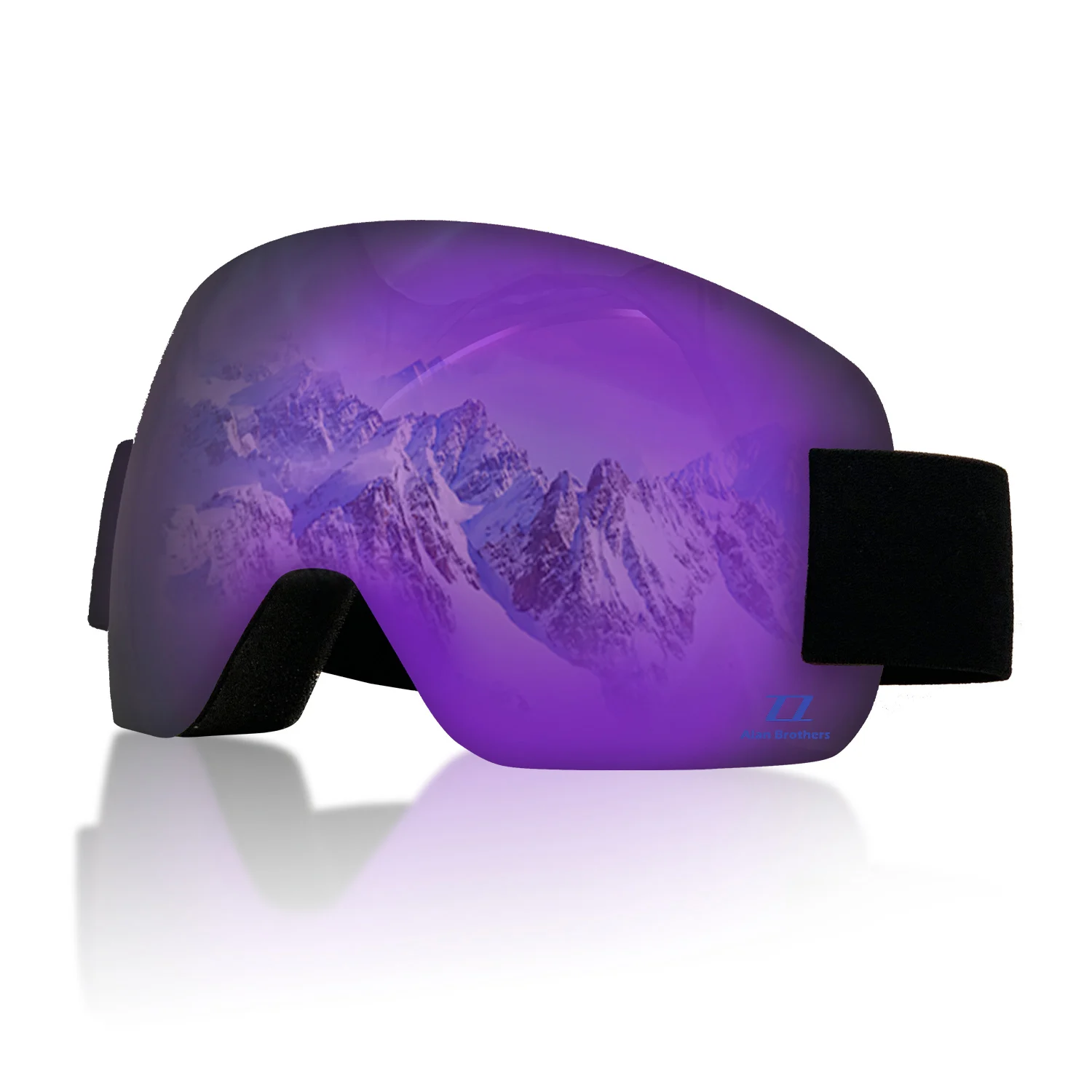 Frameless revo lens Ski Goggles