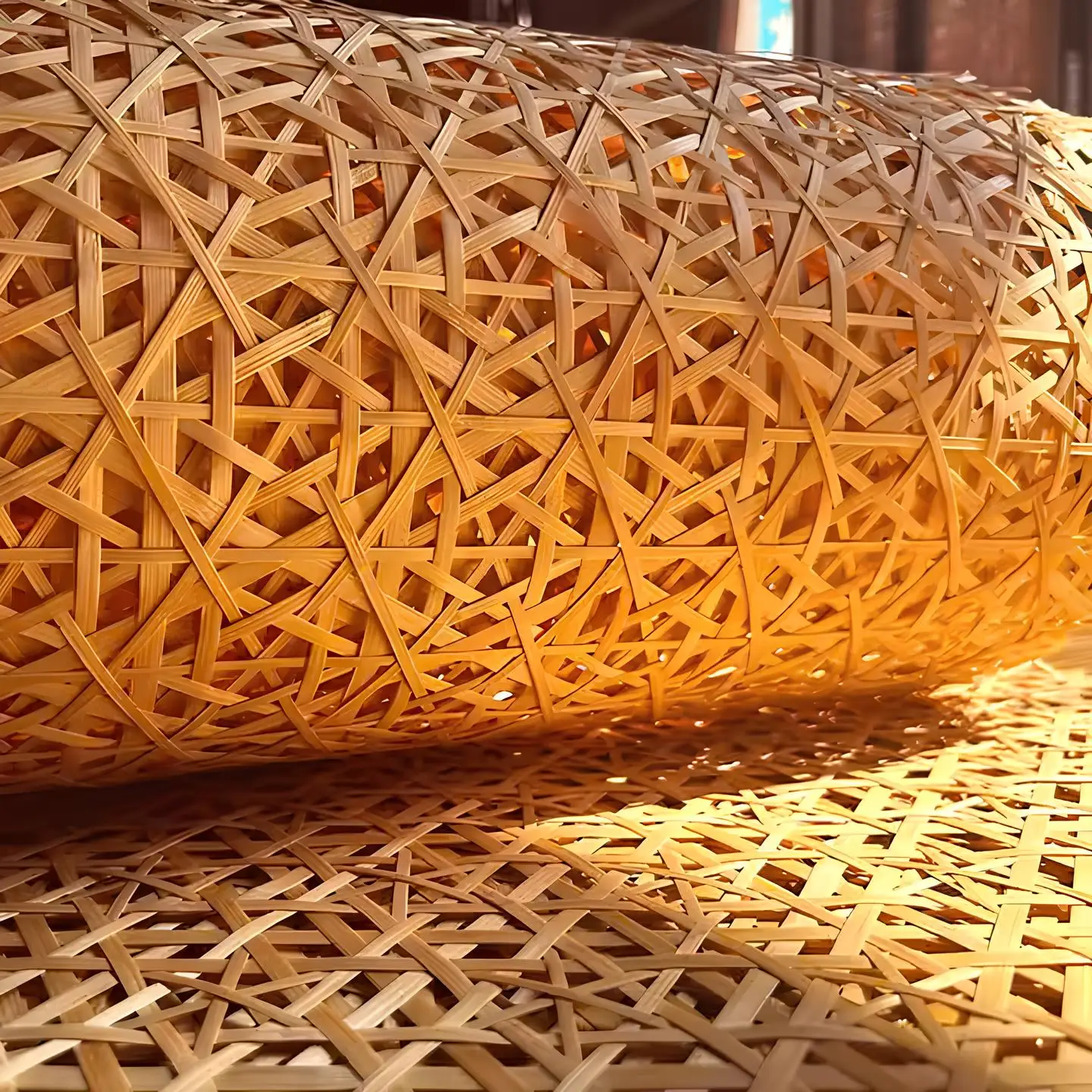 High Quality Vietnam OEM/ODM Natural Bamboo Mats Decorative Bamboo Material Herringbone Bamboo Furniture Raw for Outdoor Decor
