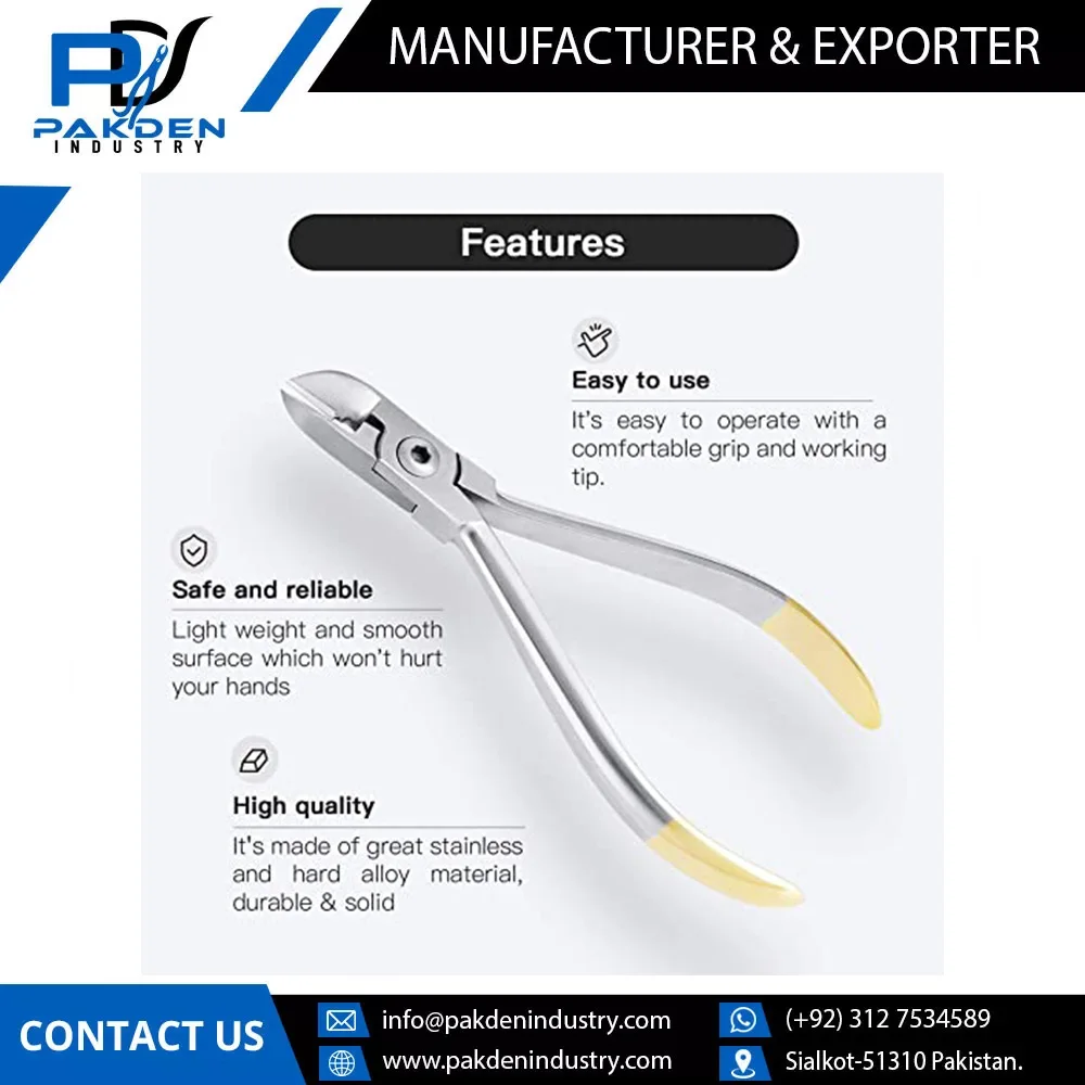 Pakistan Best quality Stainless steel dental instruments durable Wire Cutter Pliers For Sale / Cheap Price Wire Cutter Pliers
