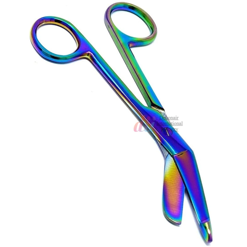 Stainless Steel Curved Medical Nursing Shears Lister Bandage Scissors Surgical Scissors Trauma Shears First Aid Scissors CE