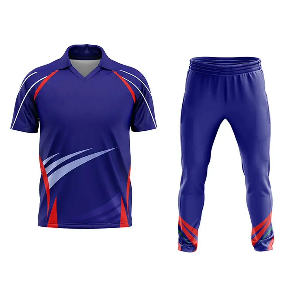 High Quality Custom Made Cricket Uniform Latest Fashion Style Best Price Factory Rate Good Material