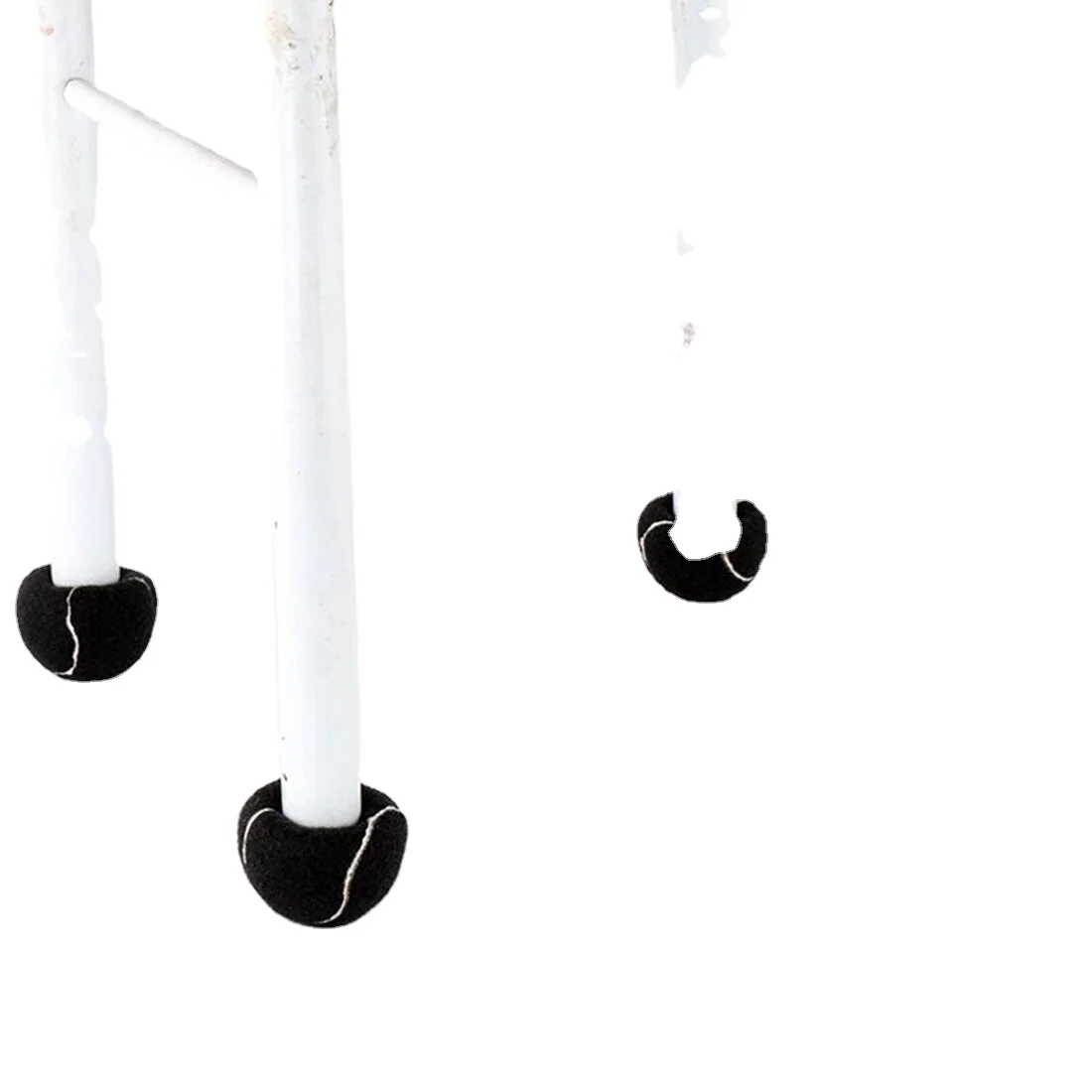 2 шт. нарезанные ходунки в форме теннисного мяча для ножек мебели и защиты пола, сверхмощный длительный Войлок накидки на подушки