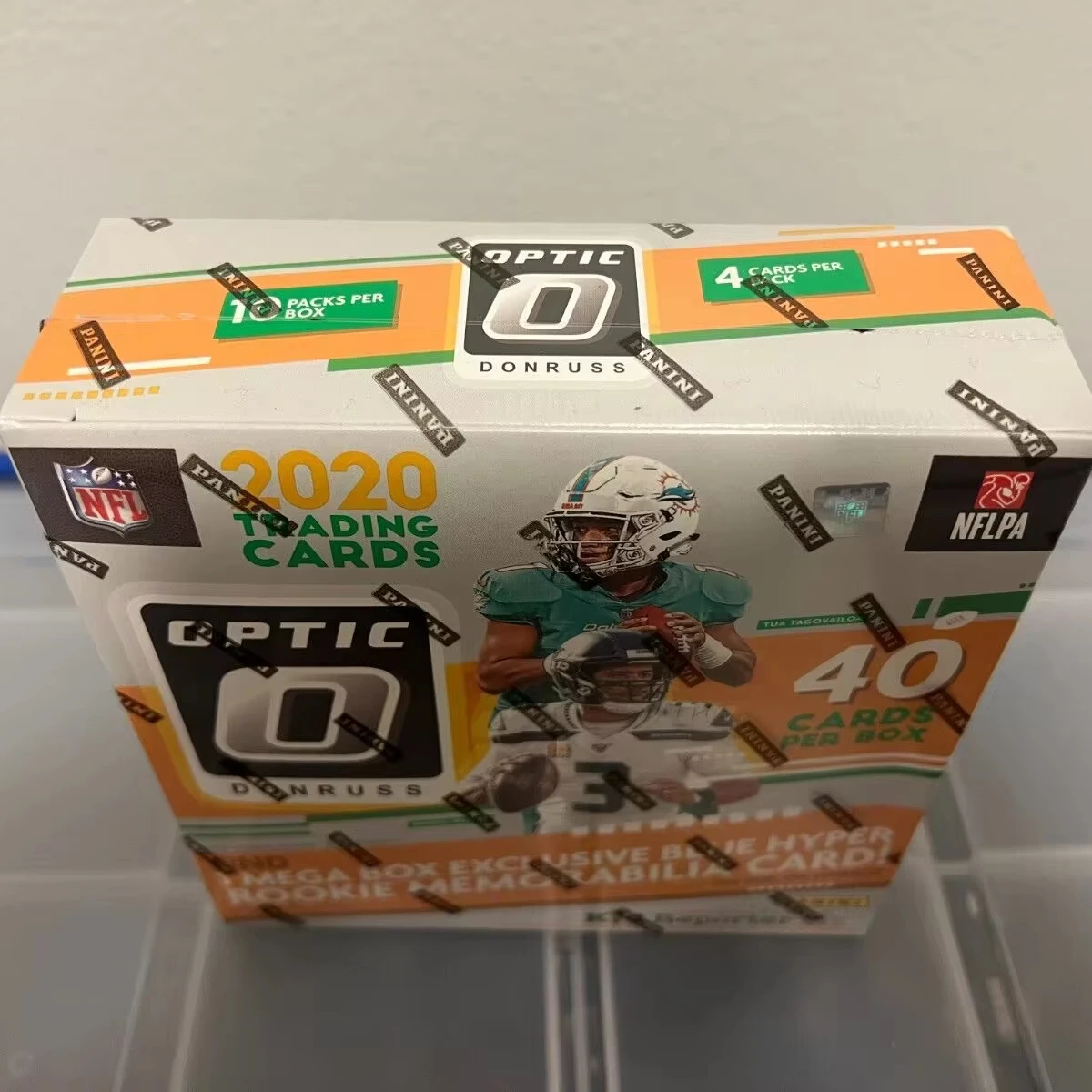 Panini-N F L 2020 Donruss Optic Football Trading Card Mega Box Ready For Shipping