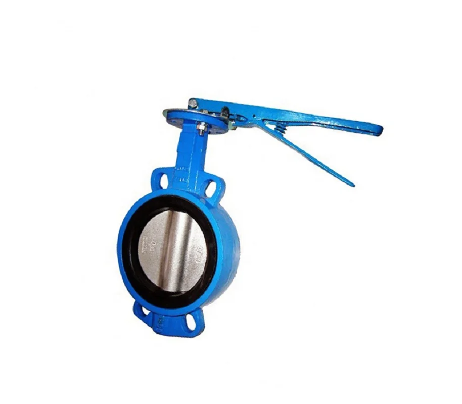 Professional Manufacturer Cast Iron EPDM Molding Wafer Type Butterfly Valve For Hot and Cold Domestic Water