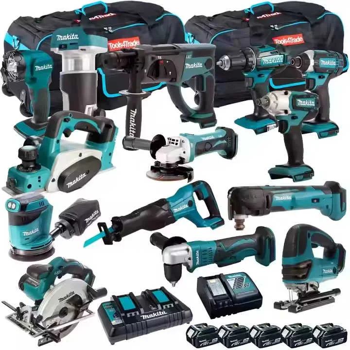 QUALITY Mak-kitas 18V LXT Lithium-Ion Cordless 15-Pc Combo Kit 3.0Ah Power Tools NEW in STOCK for SALES