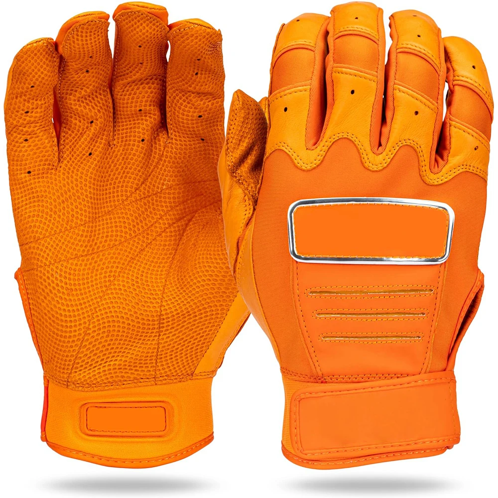 Unique Style 2024 Latest Collection Baseball Batting Gloves Made With Heat Resistant Leather Material Baseball Batting Gloves