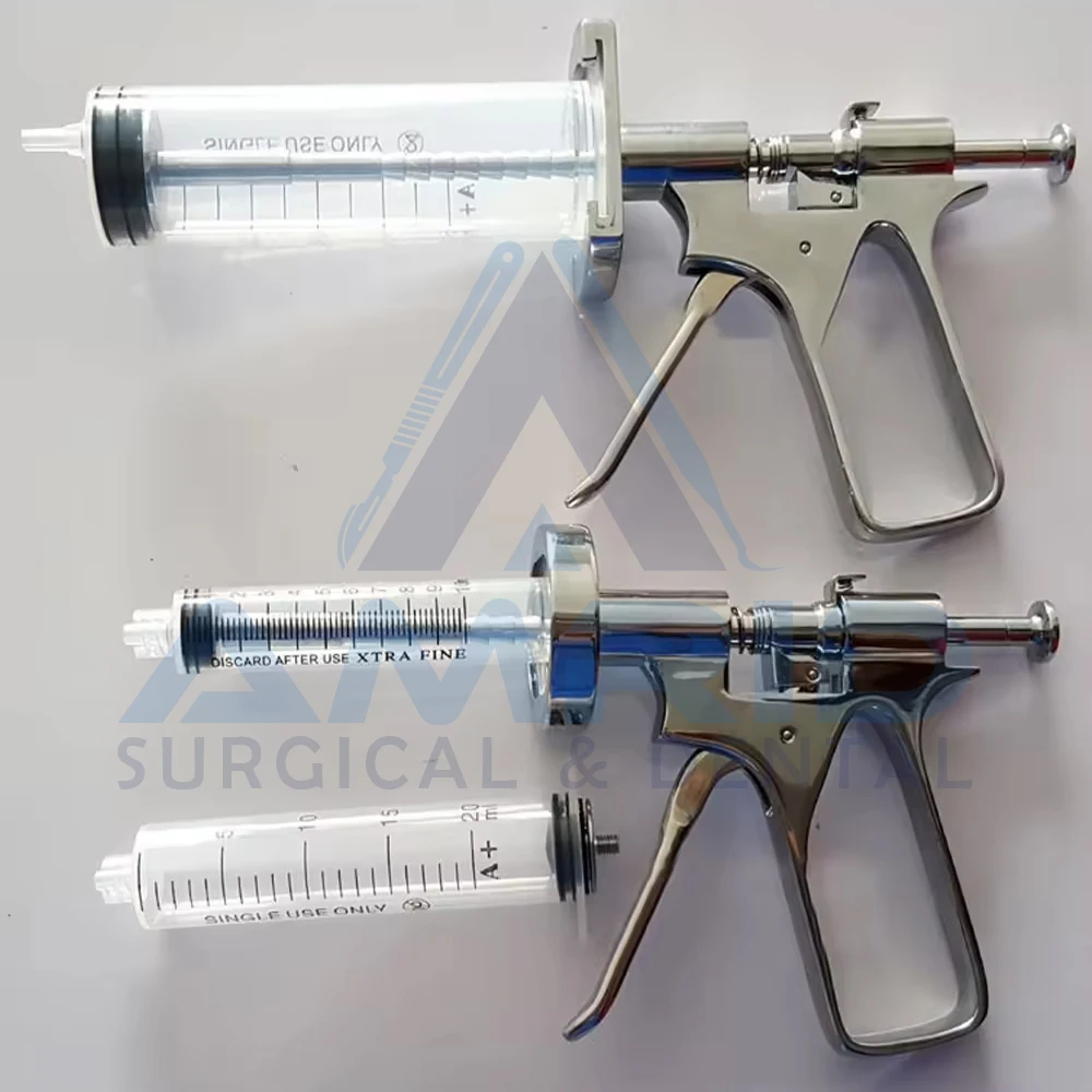 Высокий спрос шприц для инъекций жира пистолет липосакции от AMRID хирургический