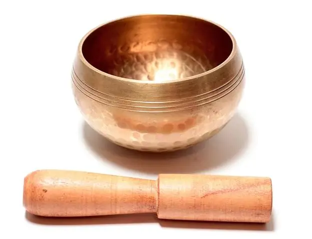 hand made spiritual singing bowl for beginner practice sound meditation spiritual tibetan bell meditation bowl