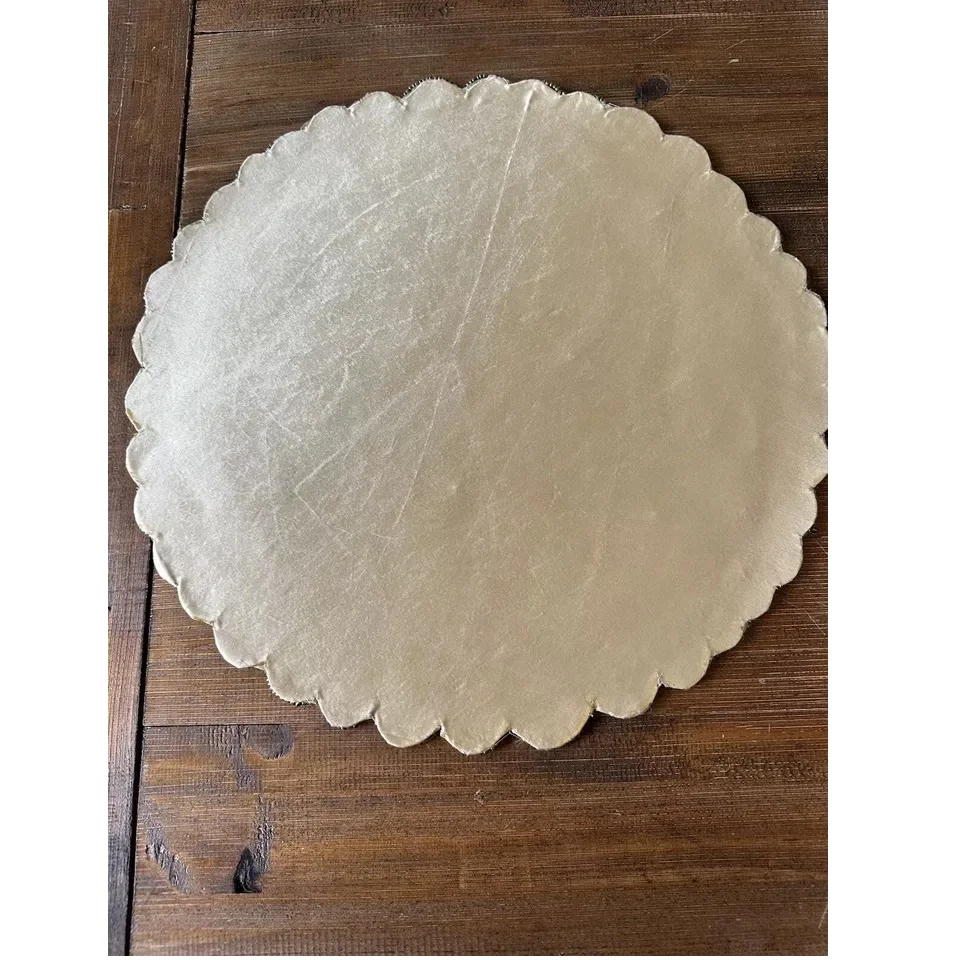 Glass Bead Placemat Classic Style Multi Color Embroidered Table Mat At Budget Friendly Price