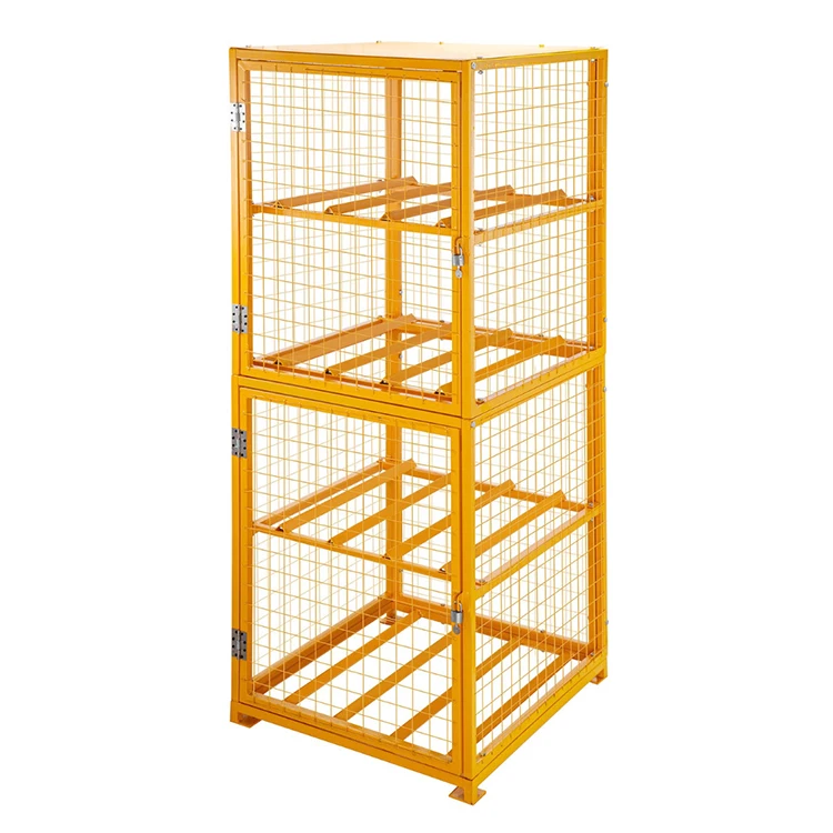 Сетчатая Запираемая клетка для хранения складская клетка безопасности