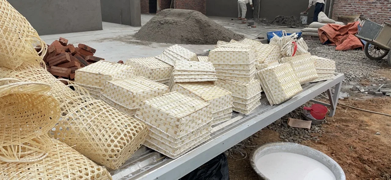 Плетеная корзина для пикника с крышкой новый дизайн оптовая продажа покупок оптом