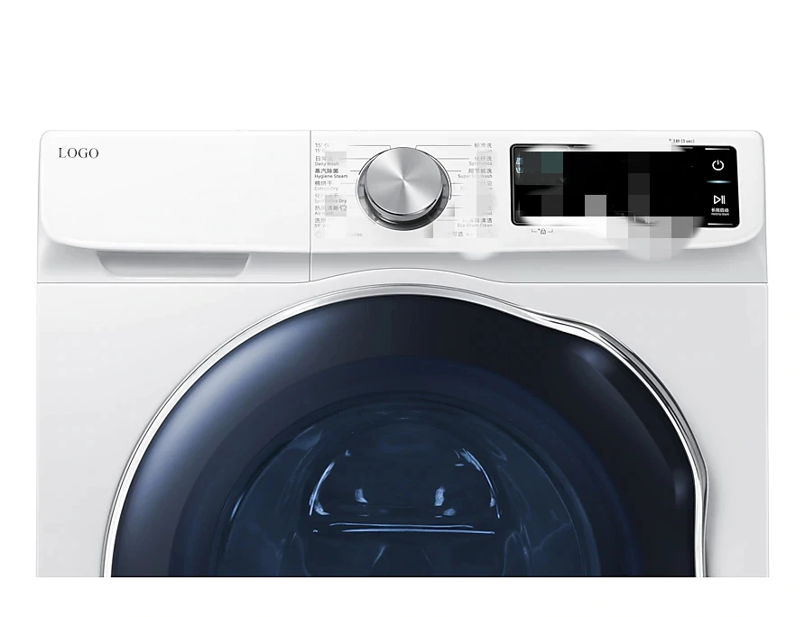 10kg Washing Machine front Loading  Fully Automatic Washing Machine White with BLDC Motor Sam&Sung similar design