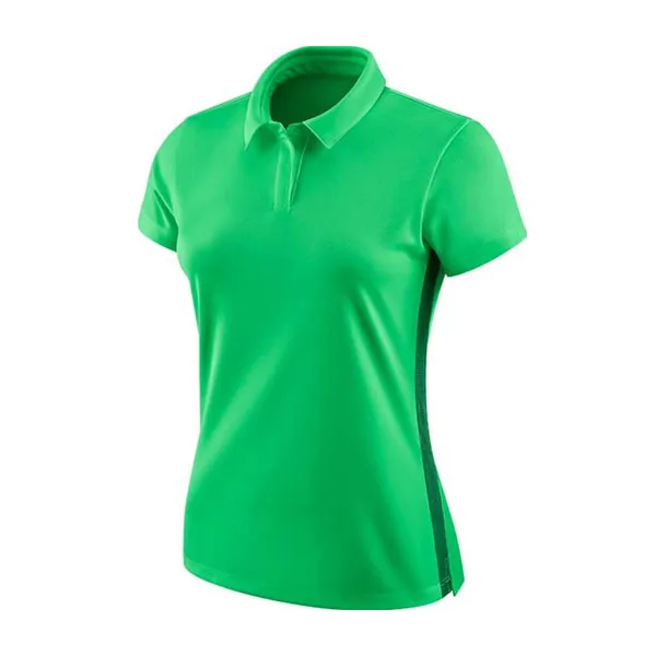 Women Polo T-Shirt Clothes Blank Ladies Sport Polo T-shirts Hot Sale Logo Lady Short Sleeve Polo T-Shirt 14 Button Neck
