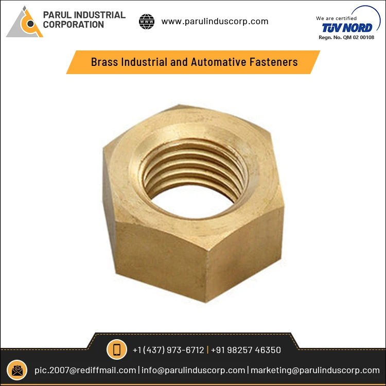 High Quality Bulk Buy Tools & Hardware Industrial and Automotive Brass Material Fasteners for Wholesale Purchase