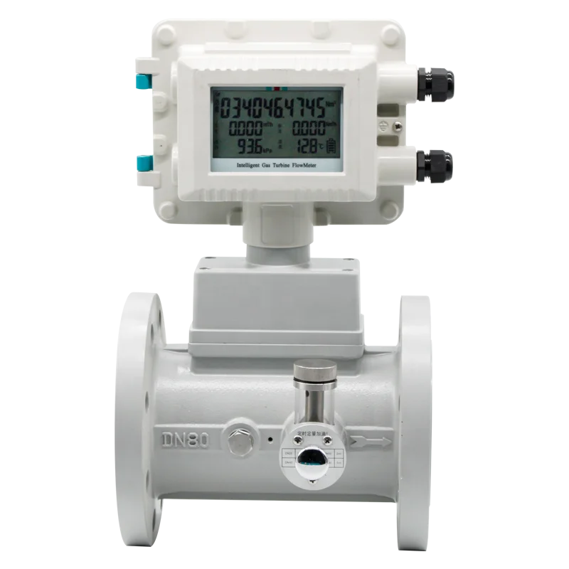 High Precision Stainless Explosion-Proof Digital Fuel Natural Gas Turbine Flow Meter