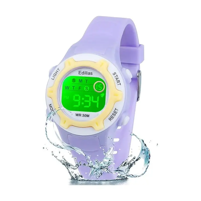 Kids Watches Digital Girls Boys Wrist for Child Waterproof Sport Outdoor Multifunctional Watches with Stopwatch/Alarm