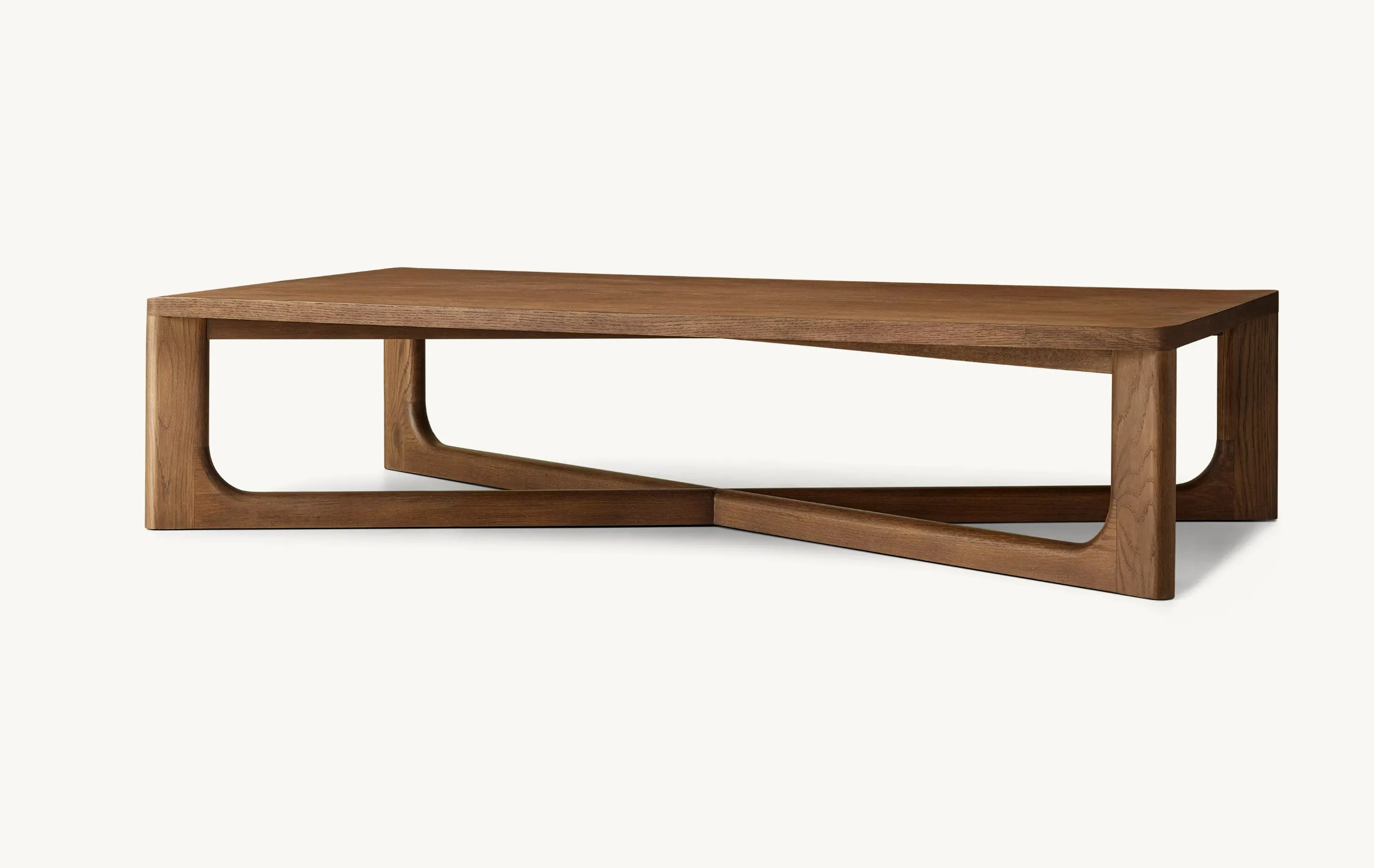 Breton Solid Wood Coffee Table for Living Room and Bedroom Home Furniture and Restaurants