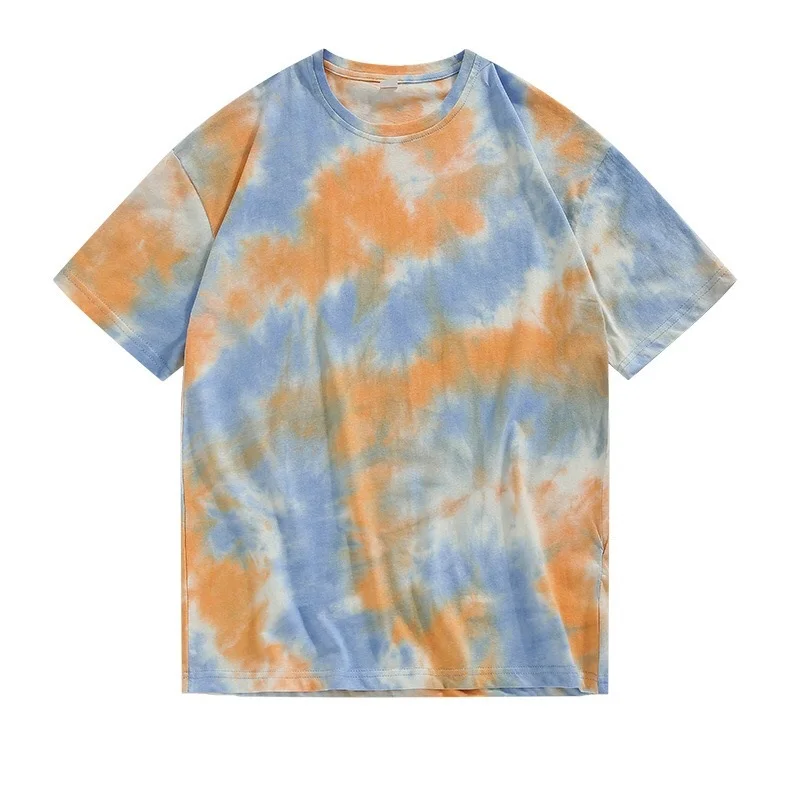 Wholesale 2023 OEM Printed Tie Dye Plain Loose Heavyweight Drop Shoulder Oversized T Shirts Elongated Longline T Shirts