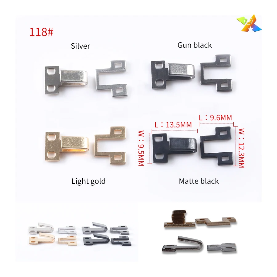 Stainless Steel Skirt Hook And Eye Adjustable Metal Trousers Hook Adjustable Trousers Hook And Eye