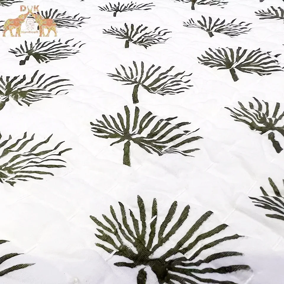 Детское одеяло Kantha хлопковое детское ручной работы kantha для кроватки мягкое легкое малышей с вышивкой