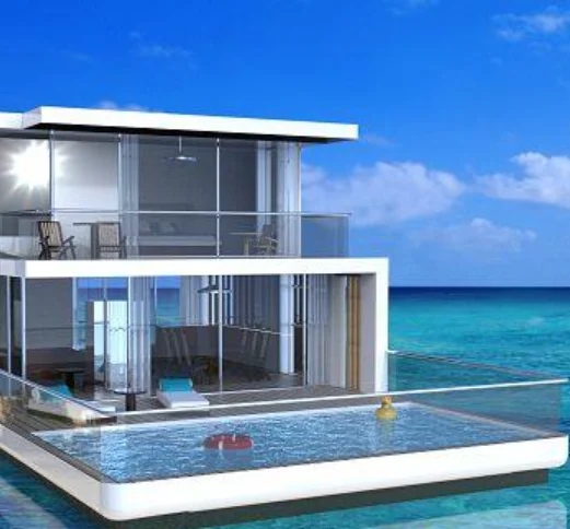 Floating Luxury Villa  With Swimming Pool