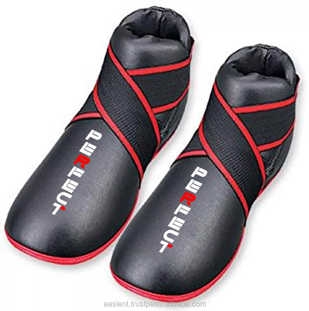 Premium Quality Kickboxing Boots Taekwondo Foot Guard Taekwondo Sialkot Suppliers Karate Shoes