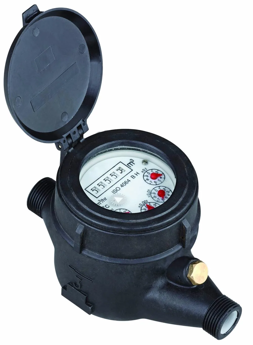 Мульти-jet сухого типа лопастного колеса счетчик воды