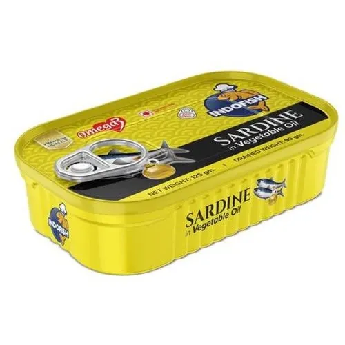 Canned sardines in vegetable oil for sale