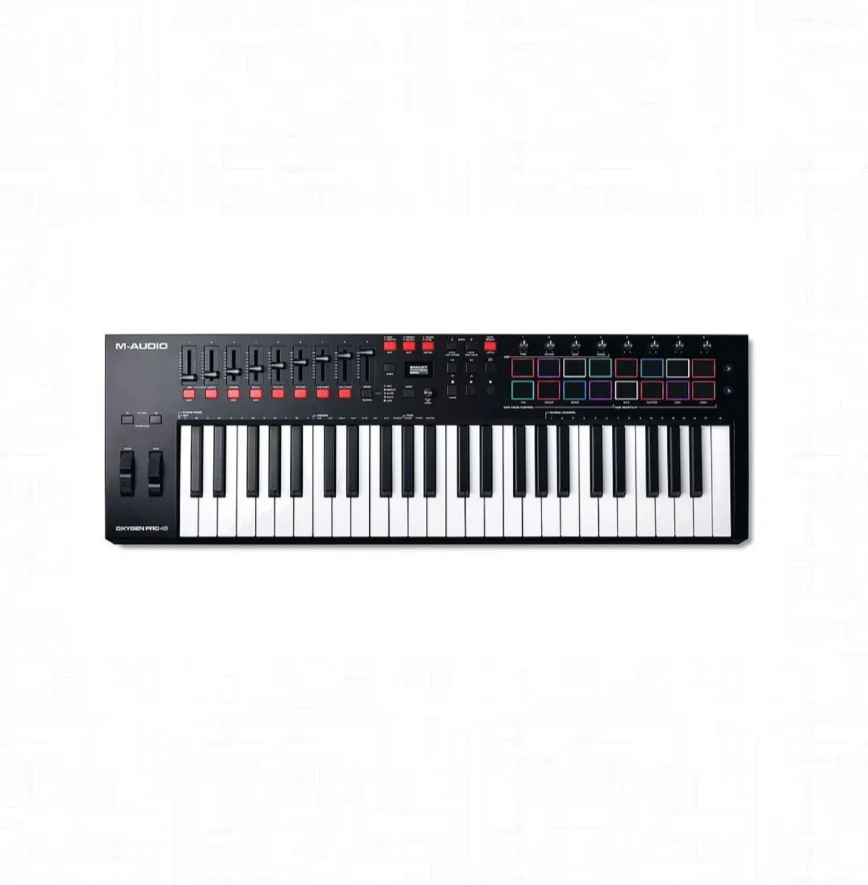 Export Ready Keyboard Instruments M-Audio Oxygen Pro Digital Piano Keyboard