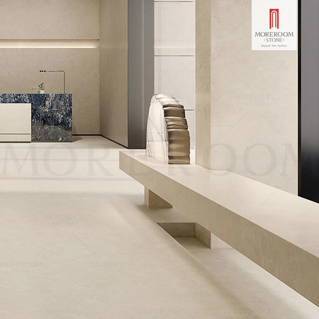 1200*2700mm Crema Marfil Extra Large Format Polished Porcelain Slab Tile