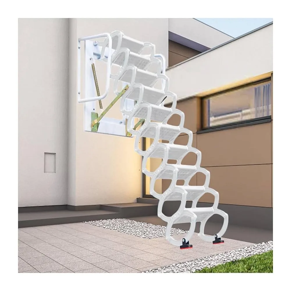Телескопическая лестница для дома выдвижной Лофт