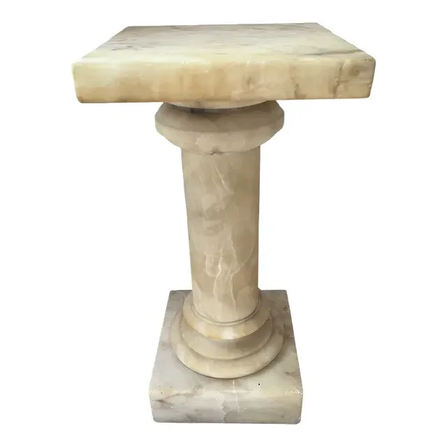 Onyx Marble Beautiful Roman Style Pillars, Marble Pillars of Different Styles, Classic Interior Decorative Marble Pillars
