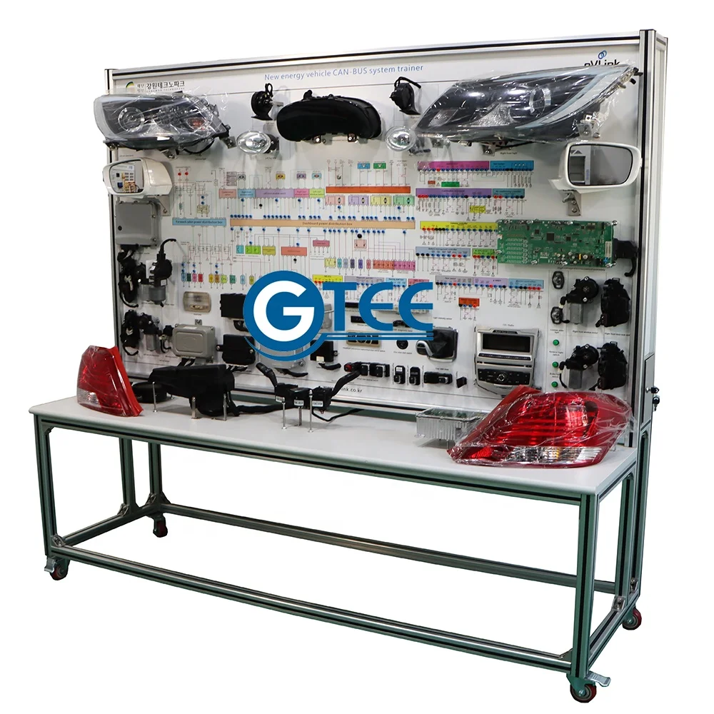 Electric car CAN-BUS system trainer EV automotive training equipment educational equipment didactic equipment