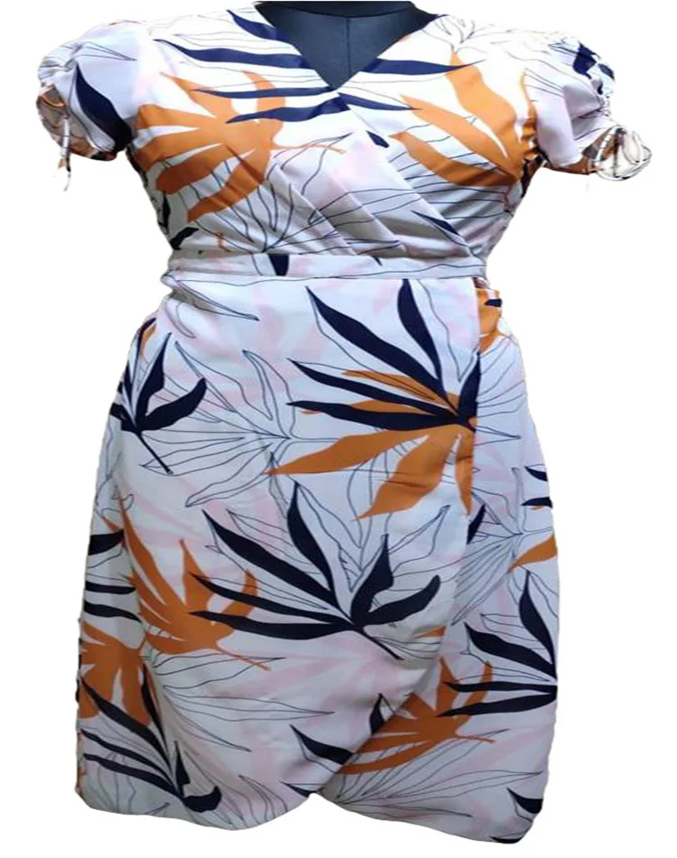 Casual Summer Street Lady Elegant Body Con Wrap Maxi Dresses swimwear beachwear luxury resort wear party wear dress for women