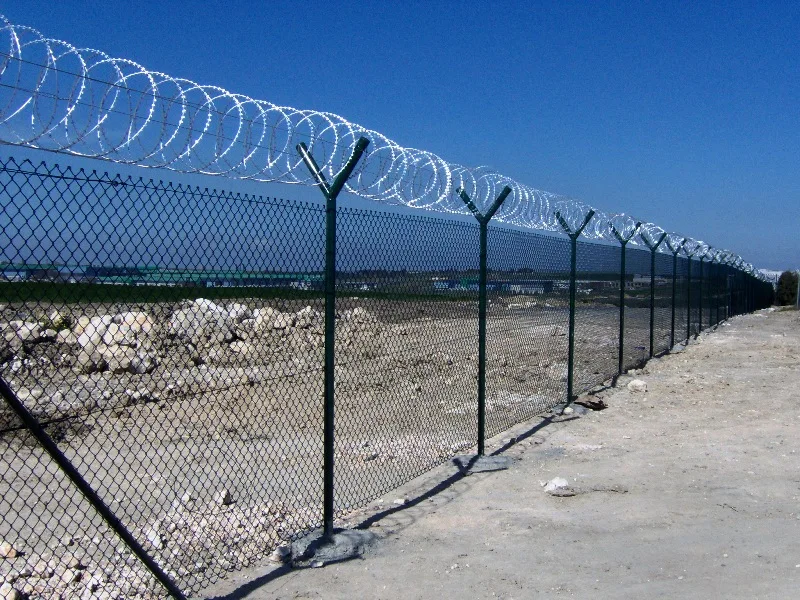 Multi-purpose protective mesh metal wire mesh galvanized PVC Coated  Flexible PVC Coated Steel Wire Rope Mesh