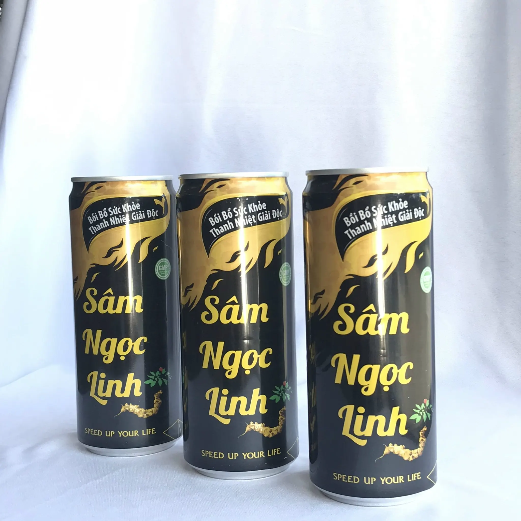 Cheap Herbal Drink From Vietnam good for health Ngoc Linh Ginseng 320ml can