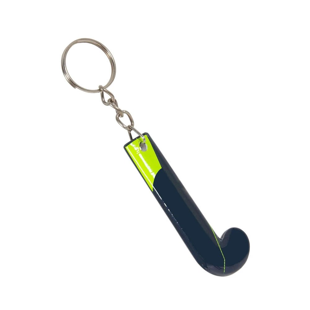 High Quality Hockey Stick Keychain Factory Sale New Mini Hockey Stick Keyring / ice hockey players keychains wholesale