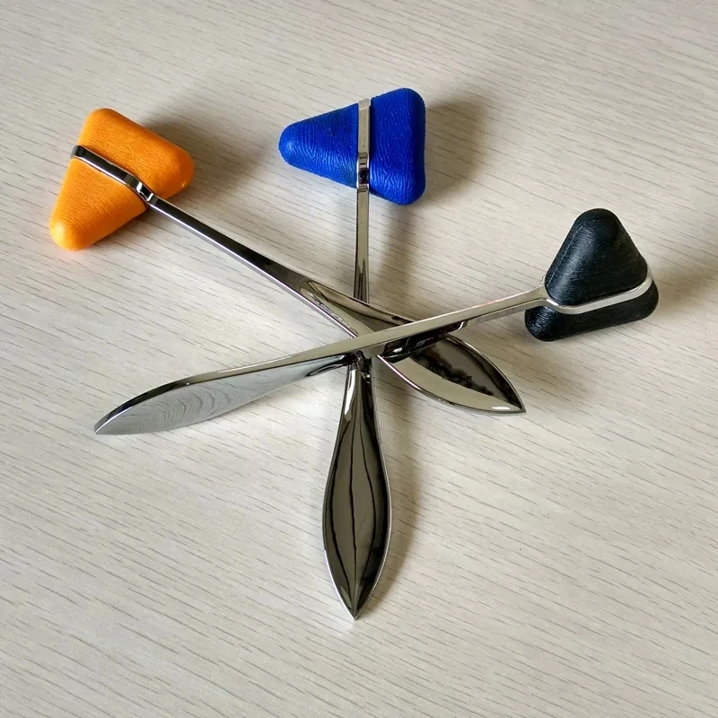 patella hammer martillo de reflejo medical percussion hammer black neurological reflex hammer