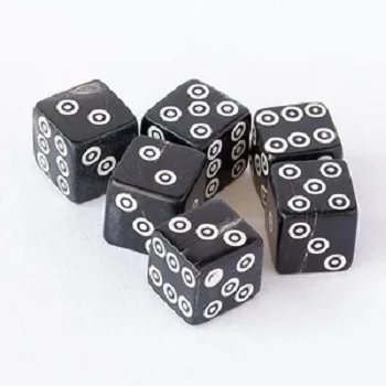 high quality handmade buffalo horn cubic dice buffalo horn gaming dice
