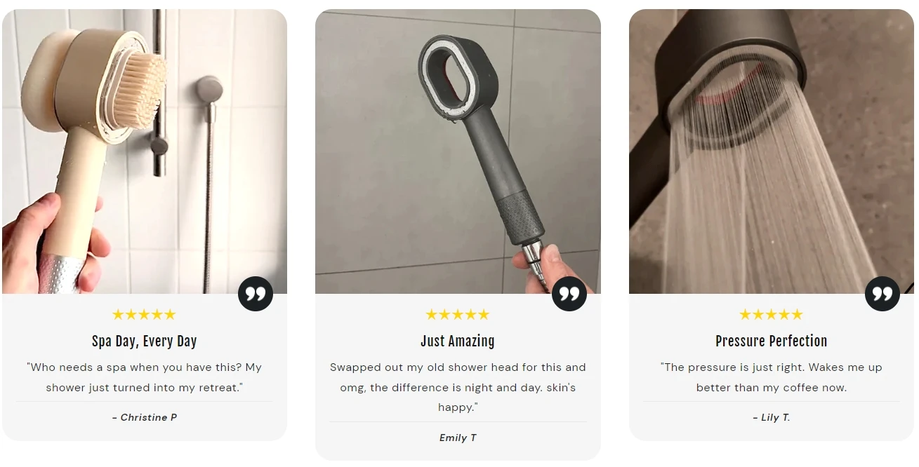 Hand massage bath filter Aromatherapy shower head VC carbon fiber filter skin care New household water-saving spa shower filter