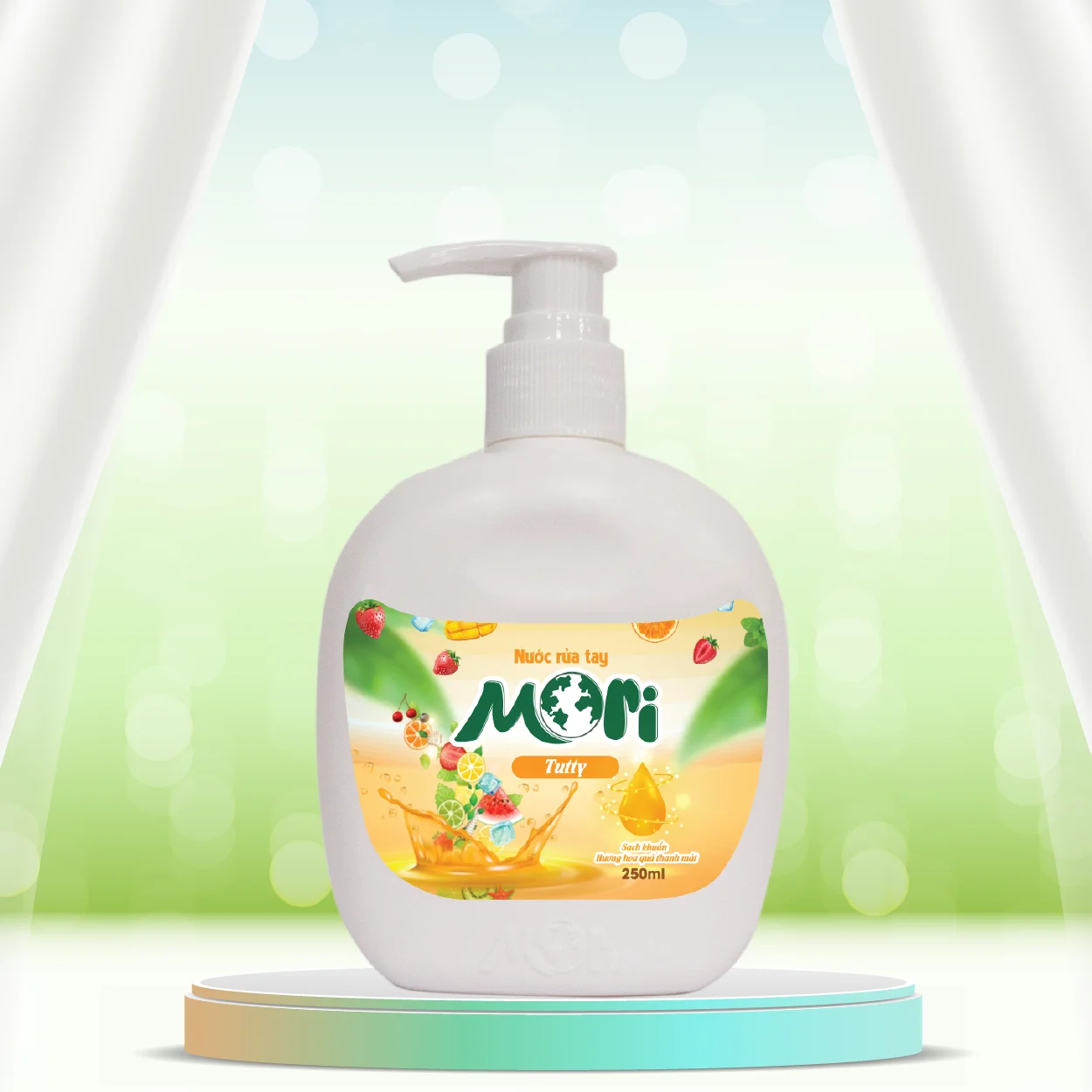 Мытье рук MORI TUTI подходит для чувствительной кожи-безопасный продукт с ароматом конфет для чувствительной кожи высокого качества во Вьетнаме