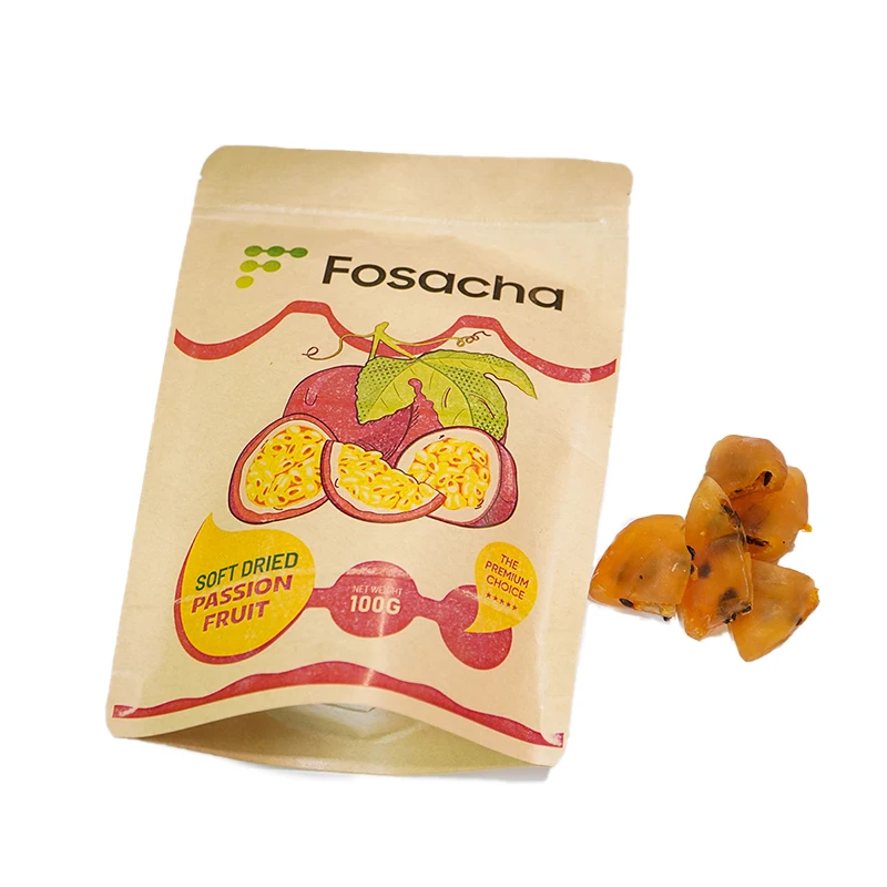 Wholesale Soft & Sweet Dried Passion Fruit Snacks Fresh Fruit with Good Taste Packaged in Bags or Boxes