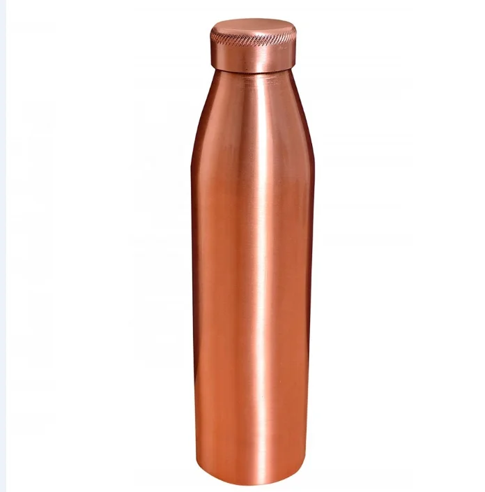 Top Quality Ayurveda Health Benefit Pure Copper Seamless Water Bottle At wholesale Discounted Price